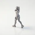 Mô hình 3D Nữ Võ Sĩ Quyền Anh Athletic (Boxer Lady) - Thumbnail 4