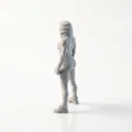 Mô hình 3D Nữ Võ Sĩ Quyền Anh Cá Tính - Thumbnail 4