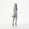 Mô hình Figurine Nữ Mặc Bra và Quần Jeans In 3D - Thumbnail 3