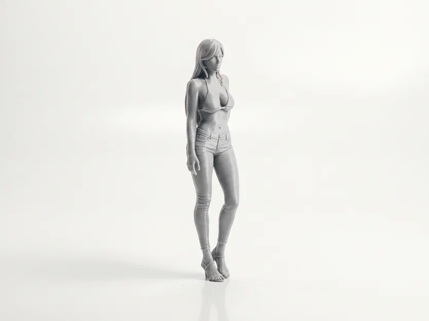 Mô hình tượng người phụ nữ thời trang in 3D - Image 2