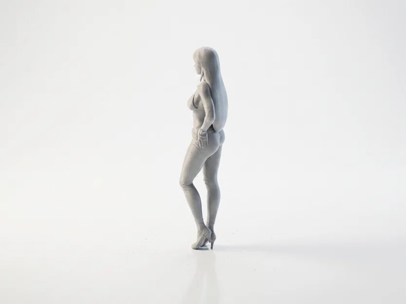Mô hình tượng người phụ nữ thời trang in 3D - Image 4