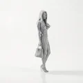 Mô hình 3D in được: Tượng nữ doanh nhân thanh lịch - Thumbnail 2