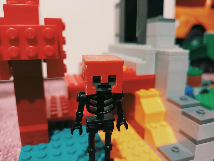 Mũ giáp Minecraft tương thích Lego in 3D dễ dàng - Image 1