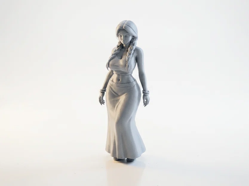 Tượng Phụ Nữ Thanh Lịch - Mẫu In 3D Độc Đáo - Image 1