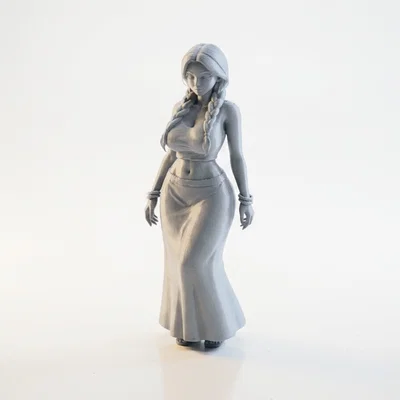 Tượng Phụ Nữ Thanh Lịch - Mẫu In 3D Độc Đáo