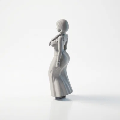 Tượng Phụ Nữ Thanh Lịch - Mẫu In 3D Độc Đáo