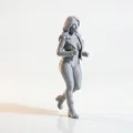 Mô hình 3D Bucket Lady - Tượng nữ giới thời thượng để bàn - Thumbnail 2