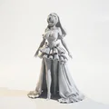 Mô hình cô dâu 3D in ấn chi tiết cho ngày cưới - Thumbnail 1