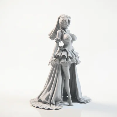 Mô hình cô dâu 3D in ấn chi tiết cho ngày cưới
