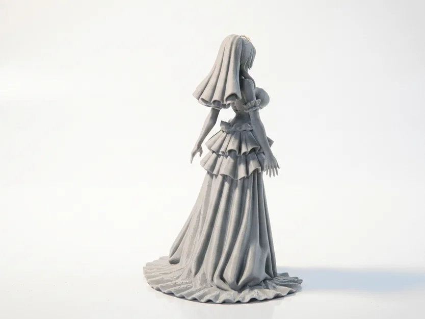 Mô hình cô dâu 3D in ấn chi tiết cho ngày cưới - Image 3