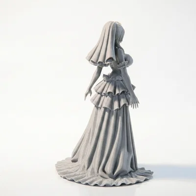 Mô hình cô dâu 3D in ấn chi tiết cho ngày cưới