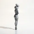 Mô hình tượng cô gái tai thỏ (Bunny Ears Lady) dùng để in 3D - Thumbnail 3