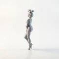Mô hình tượng cô gái tai thỏ (Bunny Ears Lady) dùng để in 3D - Thumbnail 4
