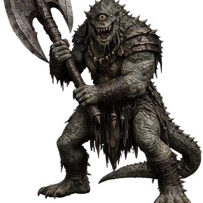Mô hình 3D FIMIR Warriors - Chiến binh quái vật cho bàn chơi DnD