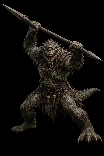 Mô hình 3D FIMIR Warriors - Chiến binh quái vật cho bàn chơi DnD - Image 2