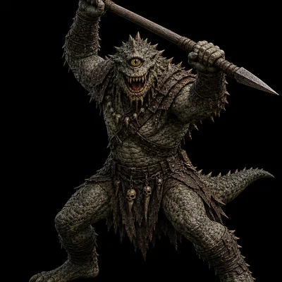 Mô hình 3D FIMIR Warriors - Chiến binh quái vật cho bàn chơi DnD