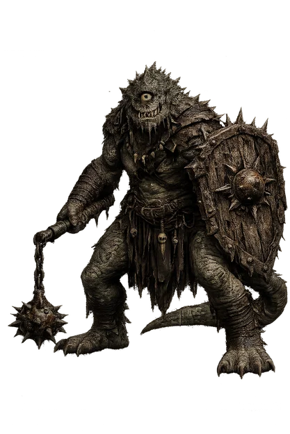 Mô hình 3D FIMIR Warriors - Chiến binh quái vật cho bàn chơi DnD - Image 3