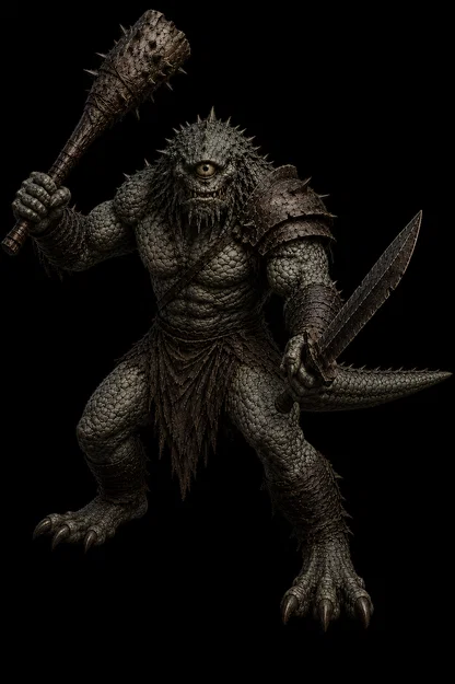 Mô hình 3D FIMIR Warriors - Chiến binh quái vật cho bàn chơi DnD - Image 4