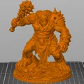 Bloodbound Realms – Orc – Skullmaw Troll (Mô hình STL Dark Fantasy in 3D) - Thumbnail 5