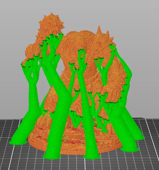 Bloodbound Realms – Orc – Skullmaw Troll (Mô hình STL Dark Fantasy in 3D) - Image 6