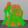 Bloodbound Realms – Orc – Skullmaw Troll (Mô hình STL Dark Fantasy in 3D) - Thumbnail 6