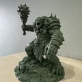 Bloodbound Realms – Orc – Skullmaw Troll (Mô hình STL Dark Fantasy in 3D) - Thumbnail 9
