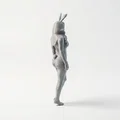 Mô hình tượng cô gái Bunny Outfit - File in 3D nghệ thuật - Thumbnail 3