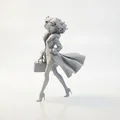 Mô hình nữ doanh nhân hiện đại (Business Lady Figurine) - File in 3D - Thumbnail 1