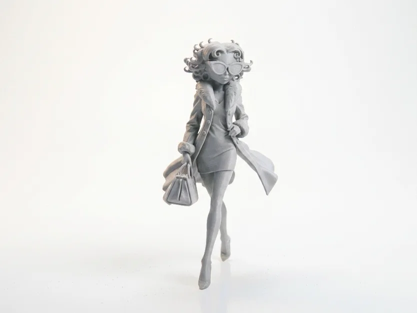 Mô hình nữ doanh nhân hiện đại (Business Lady Figurine) - File in 3D - Image 2