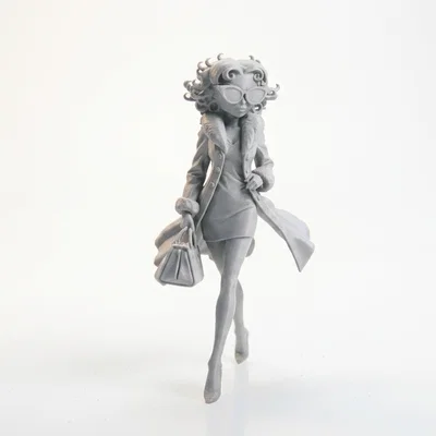 Mô hình nữ doanh nhân hiện đại (Business Lady Figurine) - File in 3D