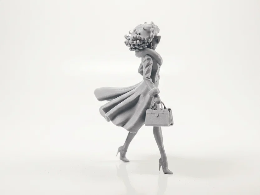 Mô hình nữ doanh nhân hiện đại (Business Lady Figurine) - File in 3D - Image 3