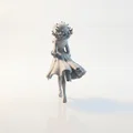 Mô hình nữ doanh nhân hiện đại (Business Lady Figurine) - File in 3D - Thumbnail 4