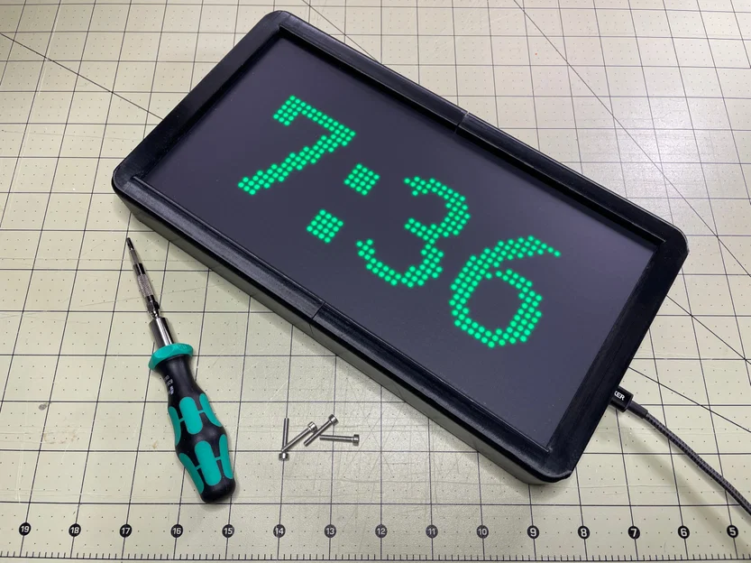 Vỏ hộp cho Adafruit 64x32 RGB LED Matrix - Image 1