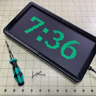 Vỏ hộp cho Adafruit 64x32 RGB LED Matrix