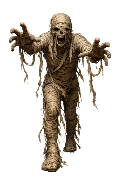 Mô hình xác ướp Mummies in 3D cho game nhập vai DnD - Image 2