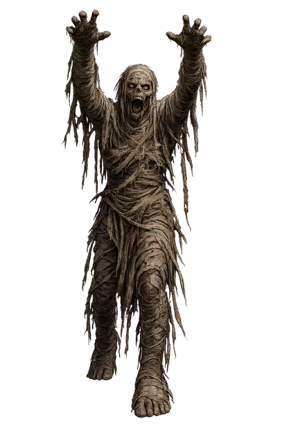 Mô hình xác ướp Mummies in 3D cho game nhập vai DnD - Image 4