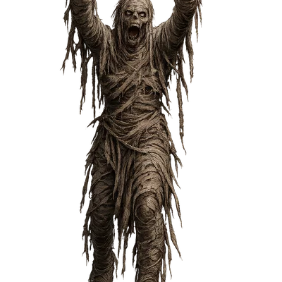 Mô hình xác ướp Mummies in 3D cho game nhập vai DnD