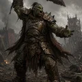 Mô hình Orc Warlord 3D: Chiến binh hung mãnh cho game DnD - Thumbnail 1