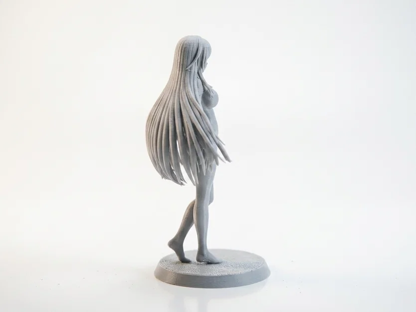 Mô hình 3D nhân vật nữ Anime dùng để in ấn - Image 3