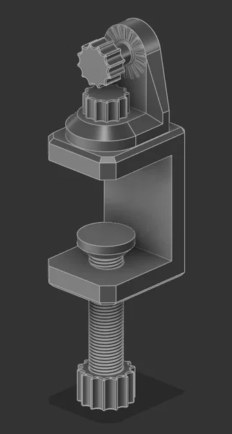 Giá đỡ điện thoại trọng lực hạng nặng & Cánh tay khớp nối modular (In 3D) - Image 15