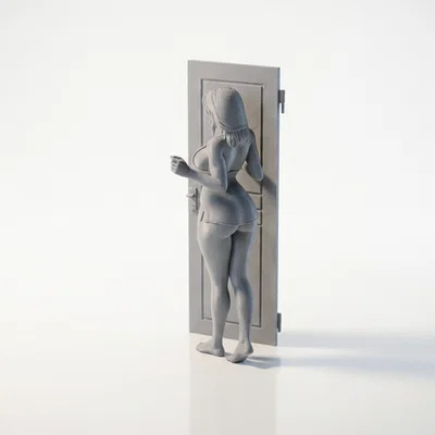 Tượng Nữ Thanh Lịch 3D Có Thể In Được - Mẫu Sưu Tầm