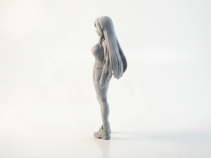 Mô Hình Nhân Vật Nữ Anime - File In 3D Độc Đáo - Image 4