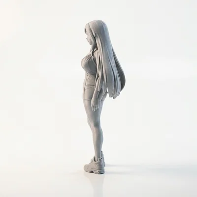 Mô Hình Nhân Vật Nữ Anime - File In 3D Độc Đáo
