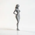 Mô hình tượng người phụ nữ thanh lịch - Tượng trang trí in 3D - Thumbnail 2