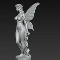Mô hình tượng tiên nữ 3D tinh xảo để trang trí (Fairy Statue) - Thumbnail 4