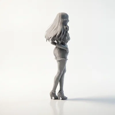 Mô hình tượng nữ sang trọng in 3D Stylish Woman Figurine