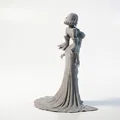 Mô hình tượng thiếu nữ Nhật Bản thanh lịch (File in 3D) - Thumbnail 3