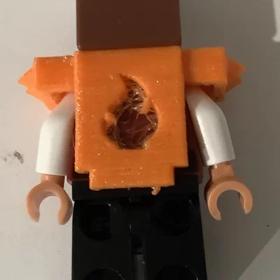 Giáp ngực Minecraft phong cách LEGO cực ngầu