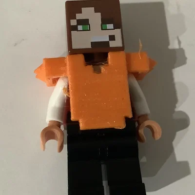 Giáp ngực Minecraft phong cách LEGO cực ngầu