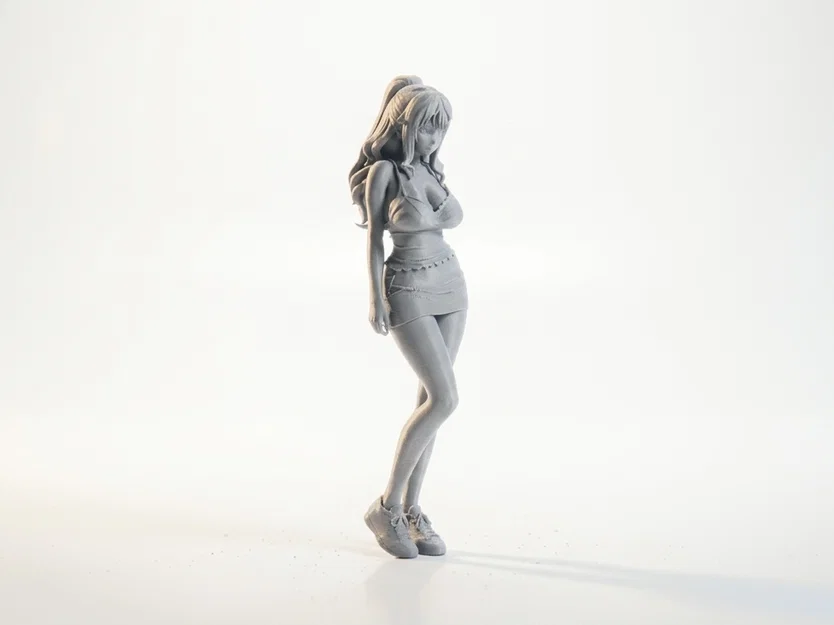 Mô hình Nhân vật Nữ 3D - Dành cho Sưu tập - Image 2